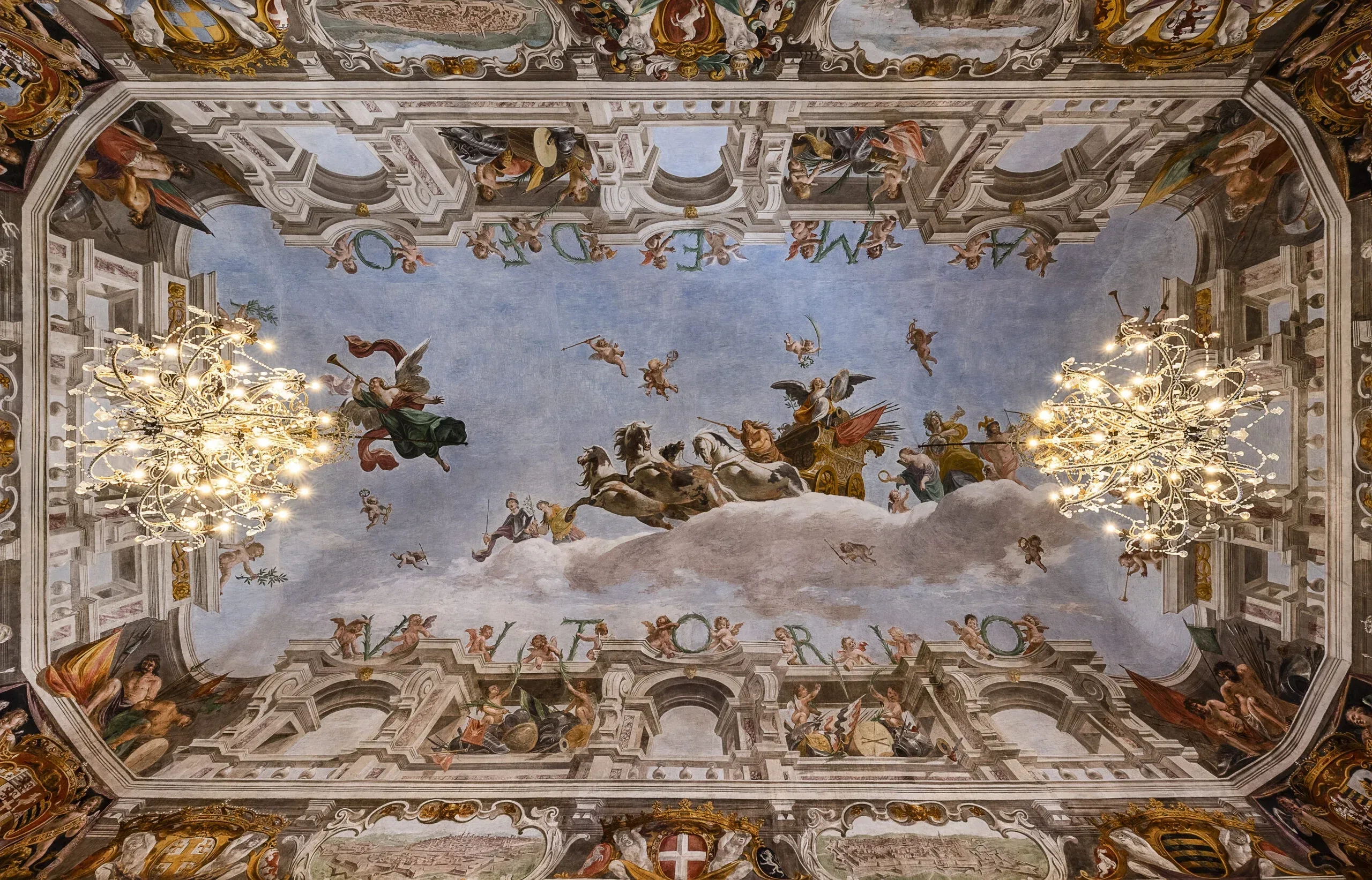 Muses Accademia Europea delle Essenze Interno Soffitto