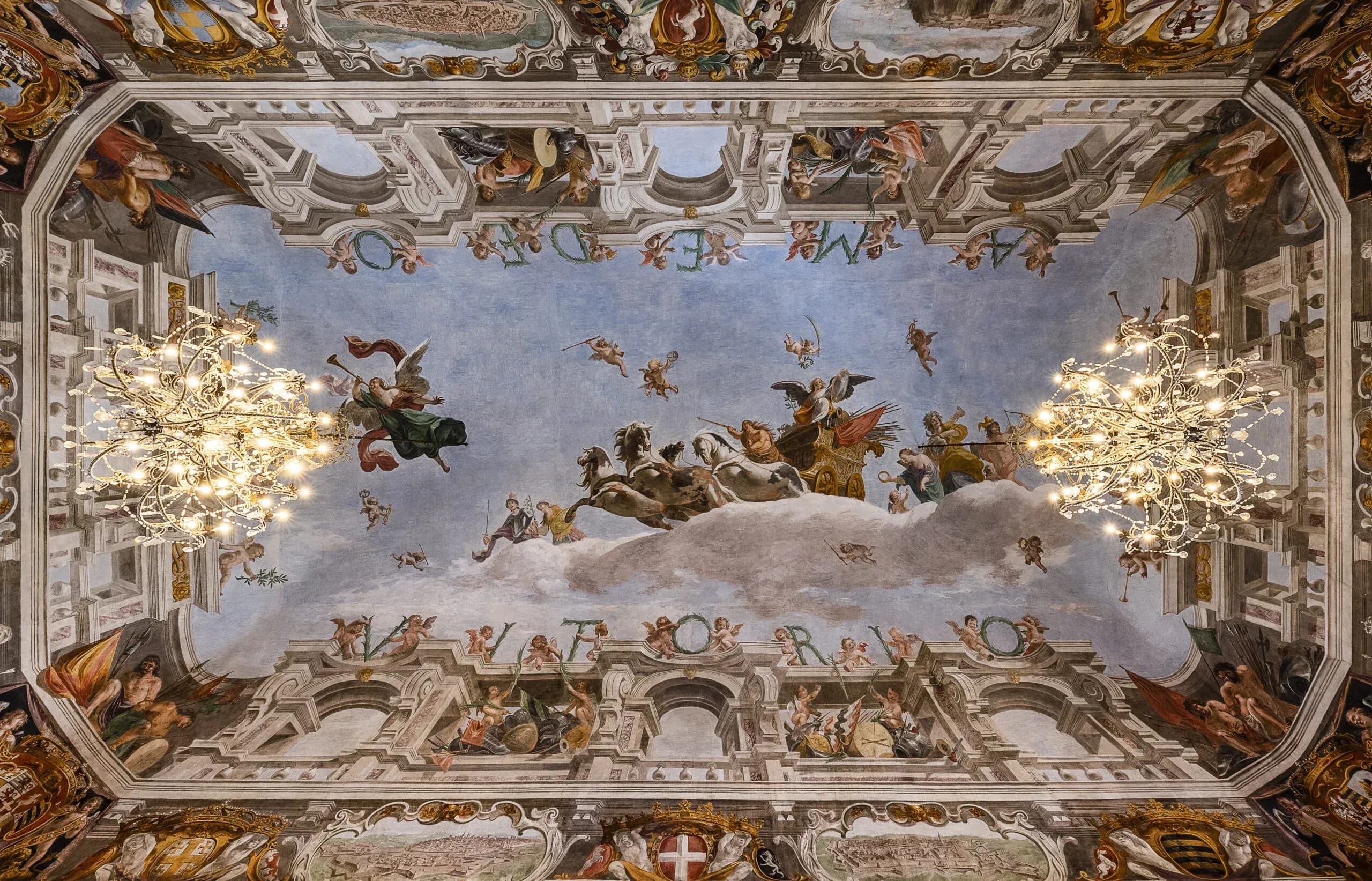 Muses Accademia Europea delle Essenze Interno Soffitto